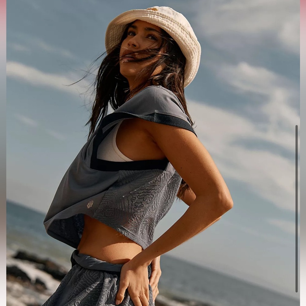 Free People Good Sport Tee in Nightshade